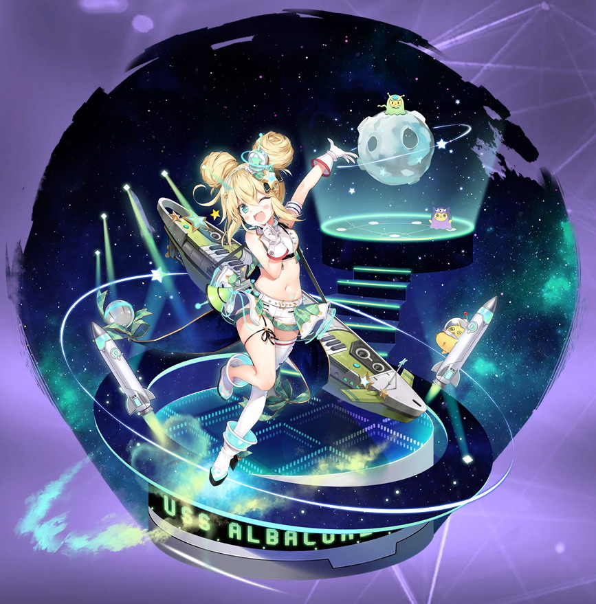 アズールレーン ガレージキット アルバコア μ兵装 アイドル CLUBM