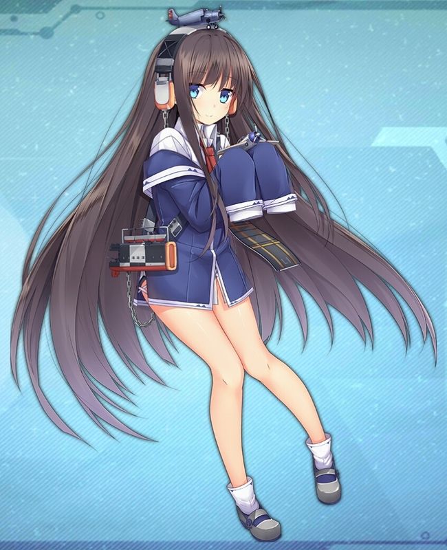 アズールレーン　ロングアイランド　コースター　ノベルティ14枚セット Long_Island.png
