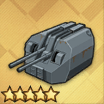 100mm連装高角砲Mle1945(T0)