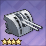 102mm連装副砲MarkXVI