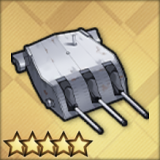 試作型三連装152mm両用砲Mk17(T0)